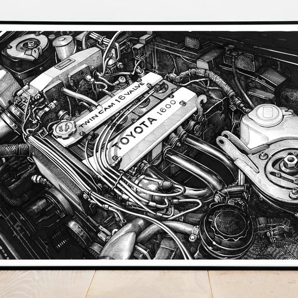 Toyota AE86 Engine
