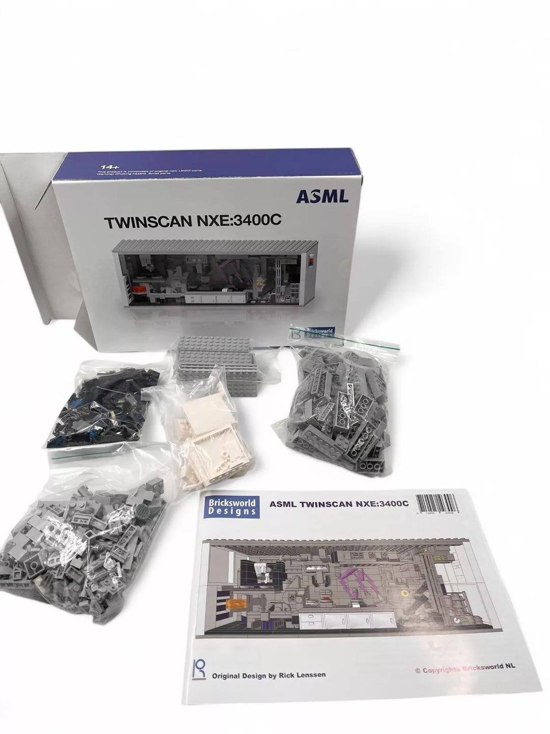 Rare ASML Twinscan Nxe:3400c Lego Set - Exclusive Employee Edition