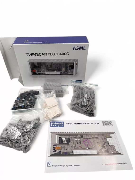 Rare ASML Twinscan Nxe:3400c Lego Set - Exclusive Employee Edition