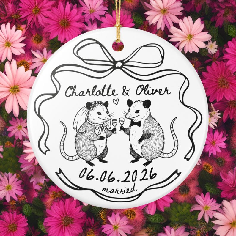 Possum Ornamemt Lia & Stephen 12-26-25