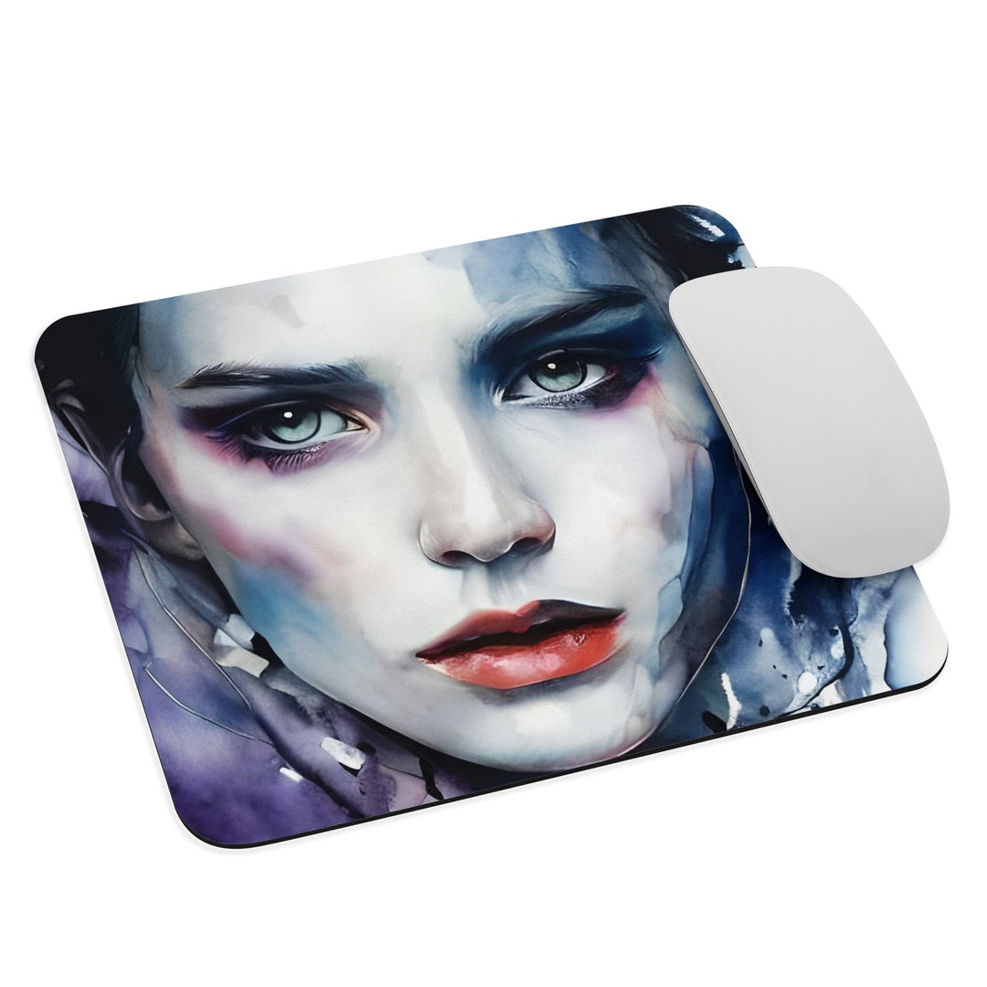 Mouse Pad Girl Underwater Computer Mouse Pad Desk Mat Desk Etsy