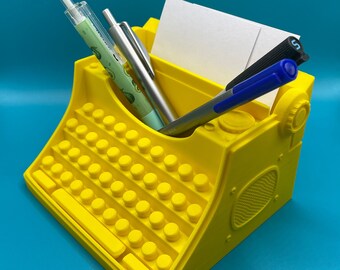 Typewriter Organizer 3D Print | Desk Storage | Decoration