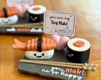 Sushi Tablet | Maki Dich | Gift Set | Invitation | Voucher | 3D Print