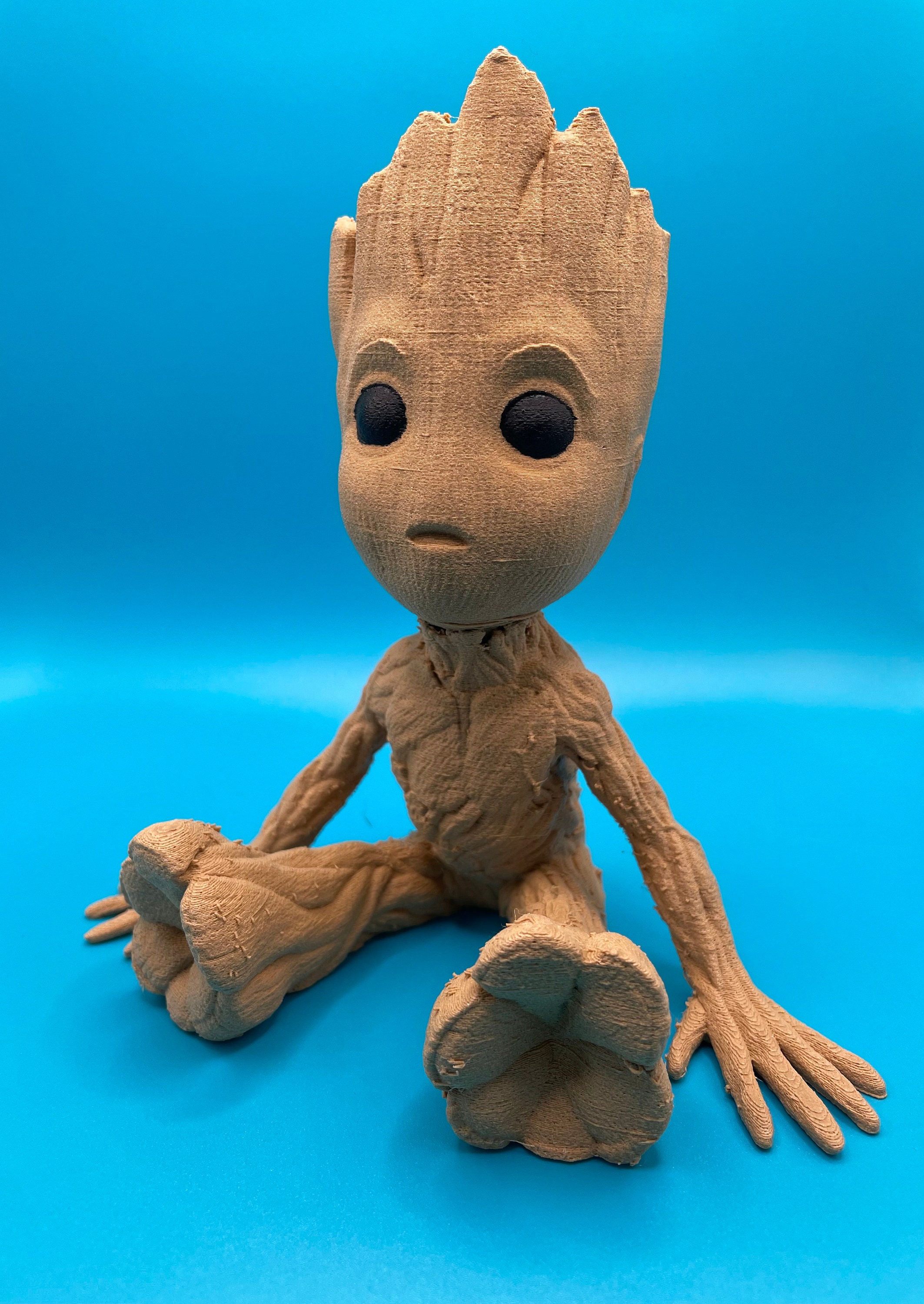 STL-Datei Baby Groot mit Geschenk 👶 kostenlos・3D-druckbares