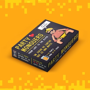 Juego de Cartas para Fiestas: Party Monguers (diversión con amigos mientras bebes y haces el monguer) - Despedidas, quedadas, ceelebraciones