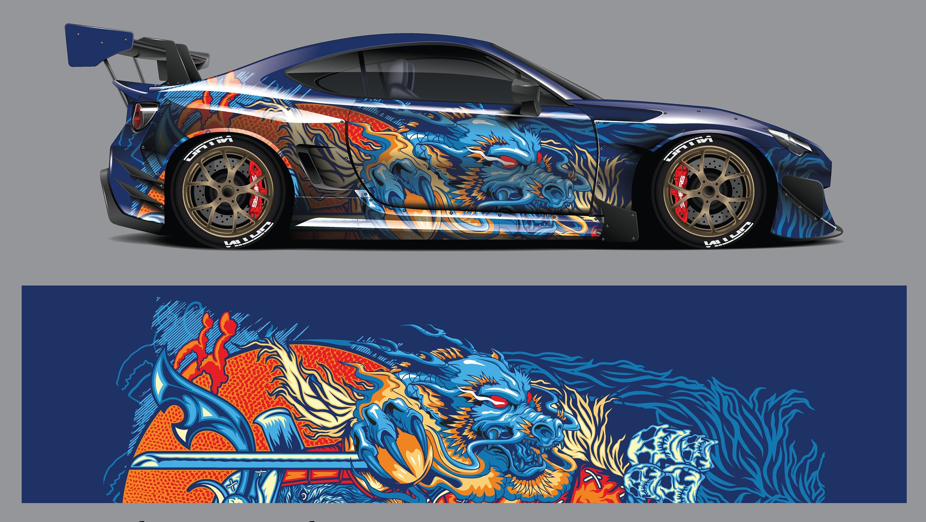 Buy Anime Car Wrap Online In India Etsy India
