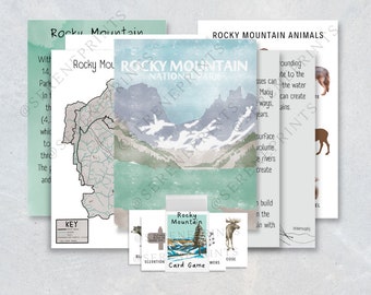 Printable Yellowstone National Park Activities for Kids - Etsy