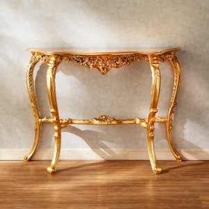 Antique gold console -  Italia