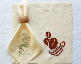 Custom Embroidered Linen Napkins for Elegant Dining and Special Occasions