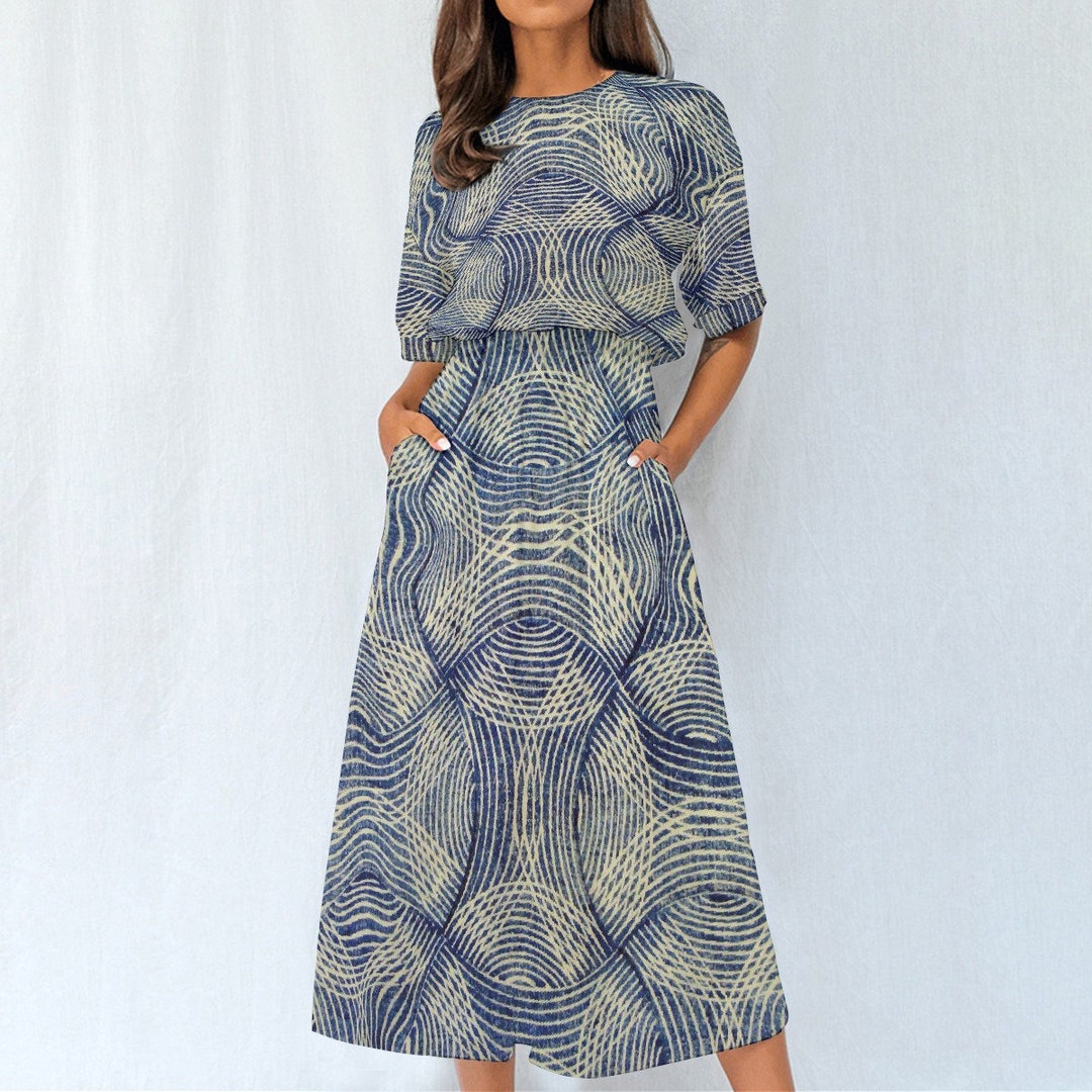 Dress for Women Elegant Summer Dress Loose Fit Office Dress Business ...