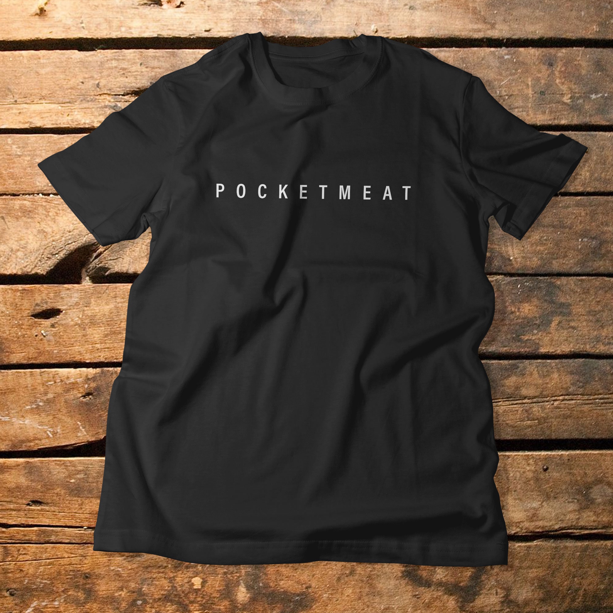 Pocketmeat Delight: Bob Mortimer Taskmaster Inspired Slogan T-Shirt - Wear Your Weirdness with Pride!