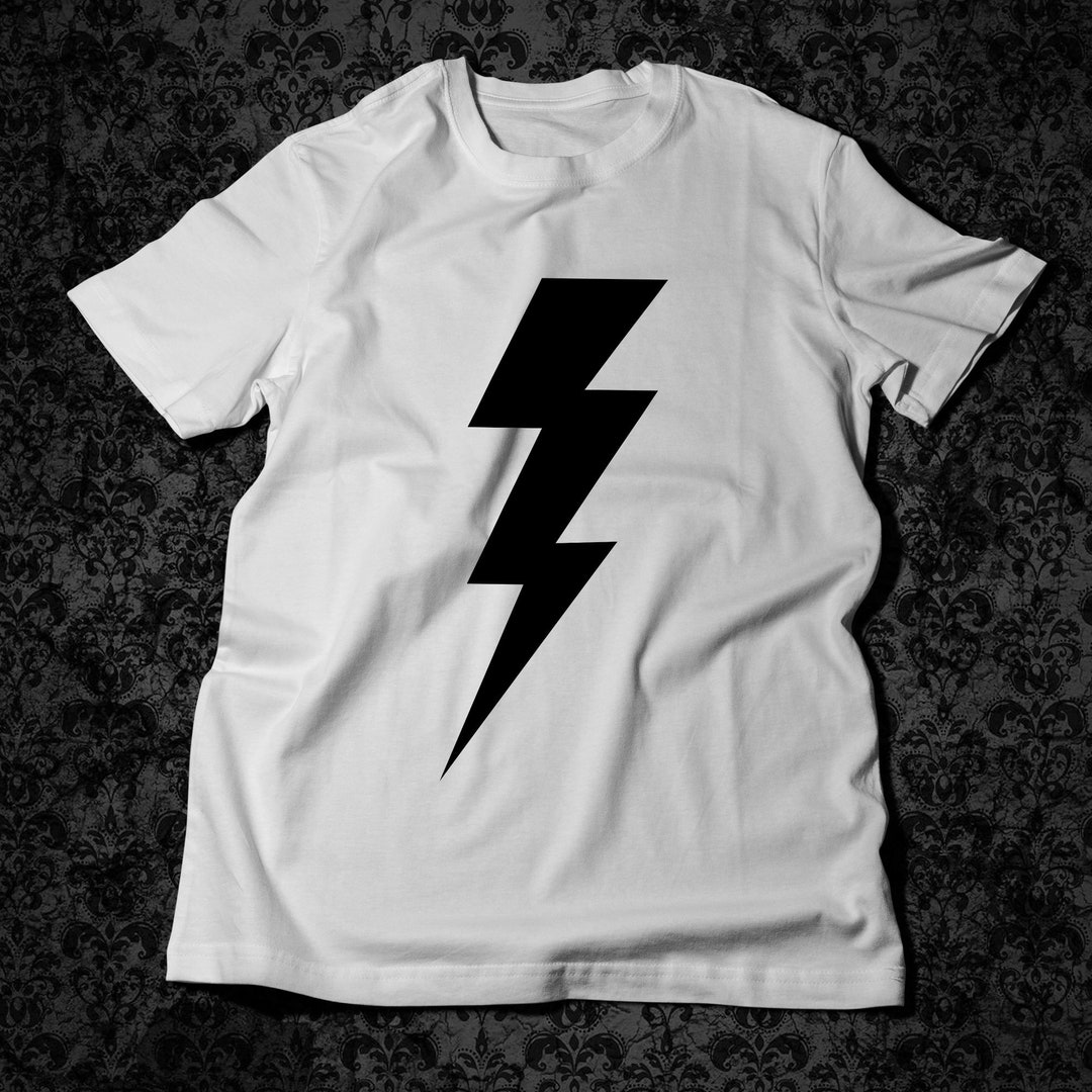 Lightning Bolt Unisex Tshirt, Lightning Bolt Tshirt, Flash T Shirt