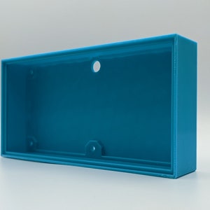RGB LED Matrix Enclosure - DIY Time, Weather, Score, Stock or Crypto Display / for 64x32 P3 (3mm pitch) Display 192mm × 96mm x 15mm