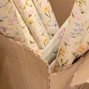 Wrapping Paper, Gift Wrap, Paper Wrap, Gift Wrapping, Paper, Packaging, Flowers, Floral Paper, Flower Wrapping Paper,Bridal, Wedding,