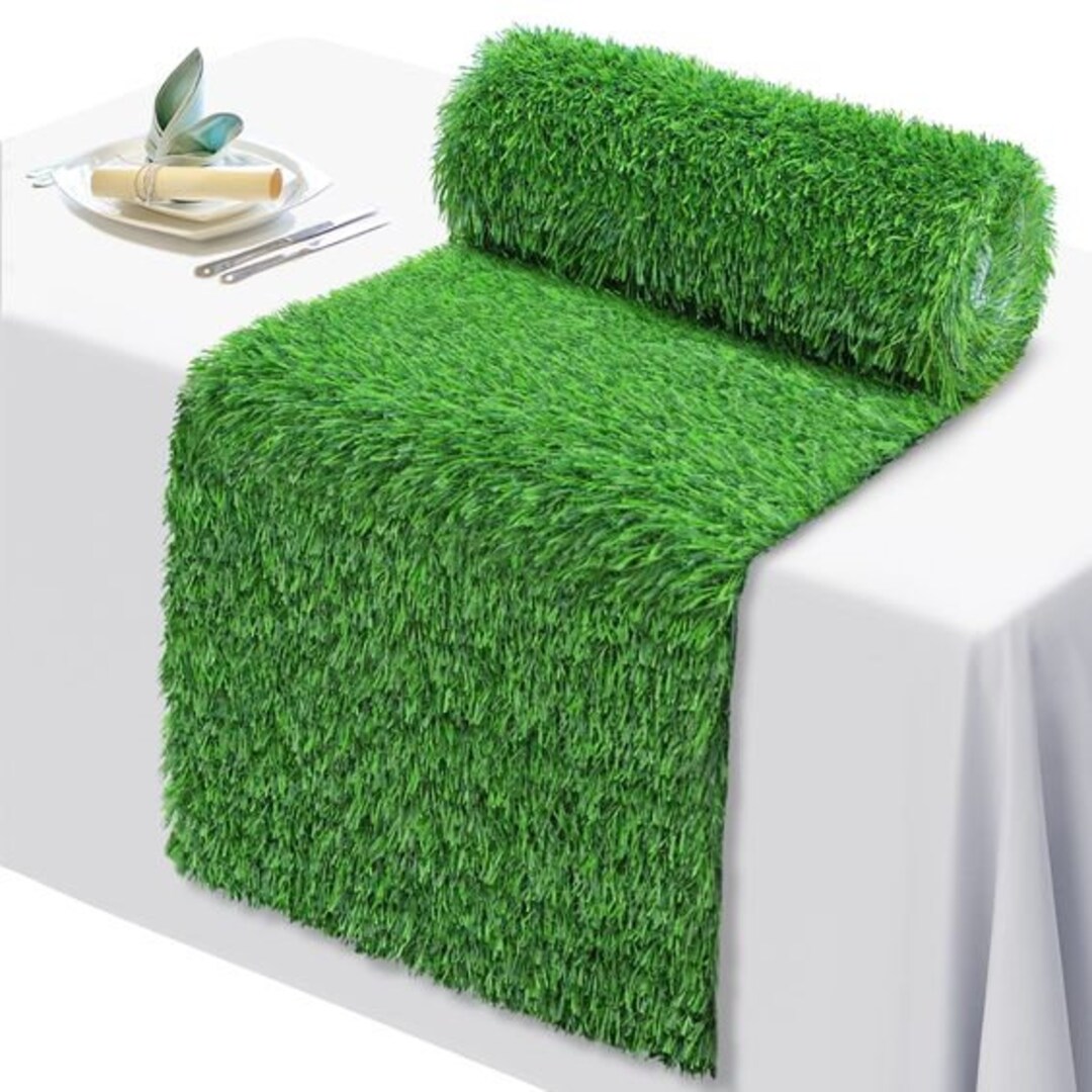 Artificial Grass Table Runner Etsy UK