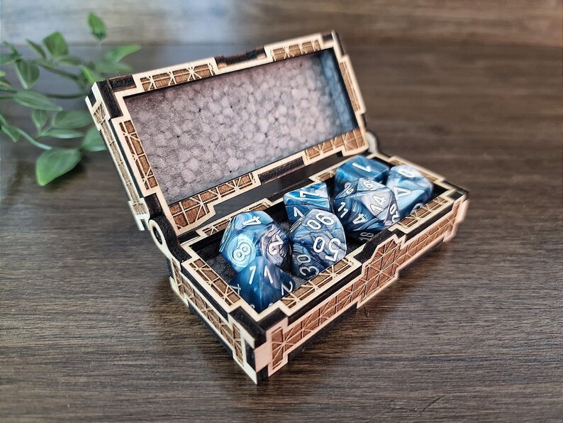 Dnd Dice Box. Mini Dnd Dice Set Box. 3mm 1/8in 3.8mm 4mm Etsy
