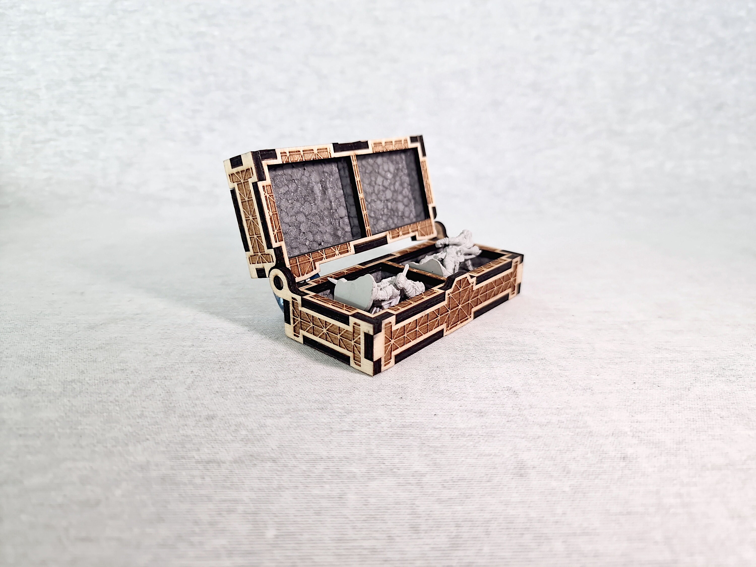 Random Dnd Mini Box Laser Cut Dnd Mini Box, RPG Figurine Storage (digital Product) - Etsy