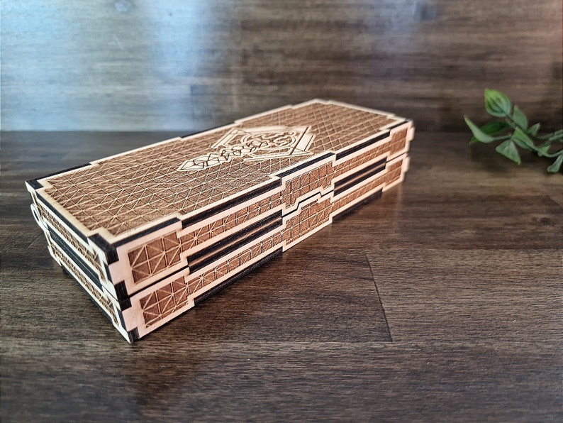 Dnd Dice Box. Dnd Miniature Box. Dungeons and Dragons. 3mm Etsy