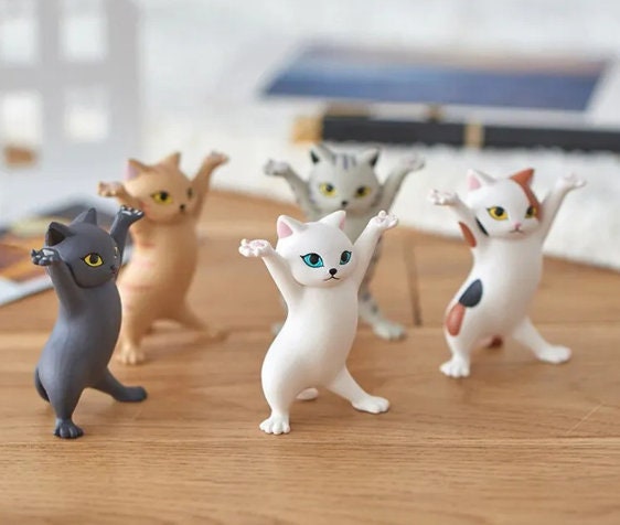 Mini Cat Figurines Set for Kids - Pack of 12 - Assorted 2 Small Cat F ·  Art Creativity