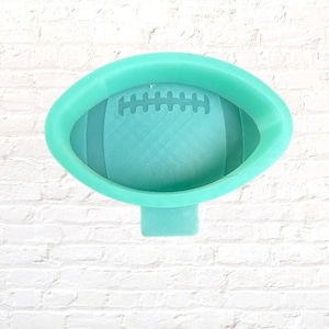 Football Silicone Mold - Freshie Mold, Silicone Molds, Molds for Freshies, Wax Mold, Aroma Bead Mold