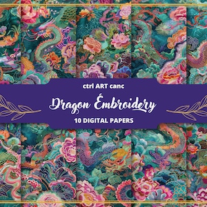 China bordado papel digital chinês para impressão lixo diário papel para impressão decoração de fundo chinês textura chinesa para kit de scrapbook