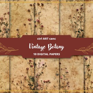 Rosas secas papel velho vintage lixo diário vintage flores scrapbook kit vintage decoração para lixo diário páginas fundo