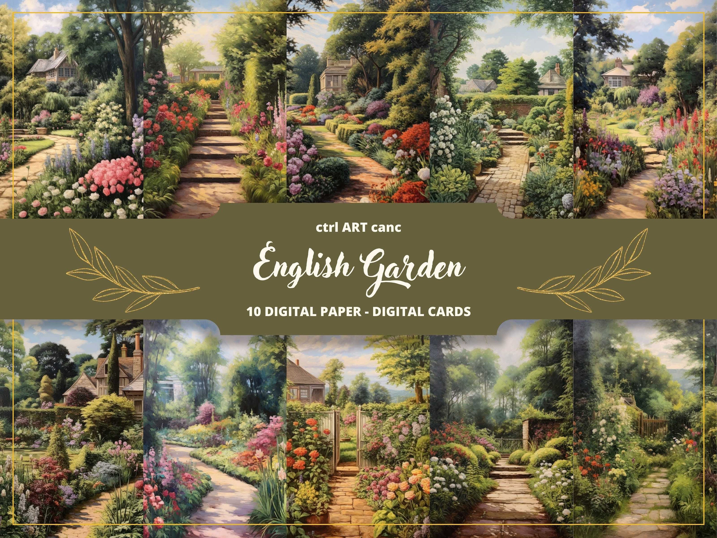 Framed Pressed Flowers – The English Garden