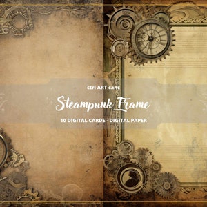 10 Steampunk Printable, Steampunk Journal, Steampunk Journal Page ...