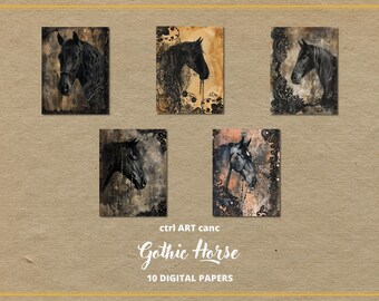 Amazon.com: HADEEONG 260 Pieces Vintage Scrapbook Supplies