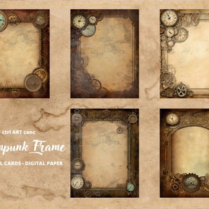 10 Steampunk Printable, Steampunk Journal, Steampunk Journal Page ...