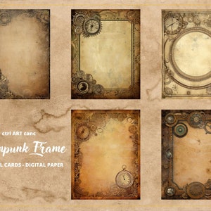 10 Steampunk Printable, Steampunk Journal, Steampunk Journal Page ...