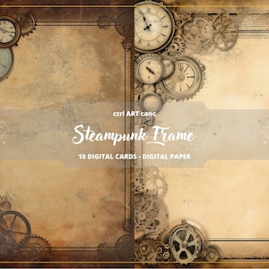 10 Steampunk Printable, Steampunk Journal, Steampunk Journal Page ...