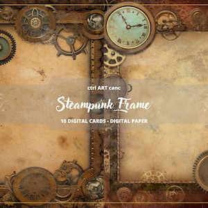 10 Steampunk Printable, Steampunk Journal, Steampunk Journal Page ...