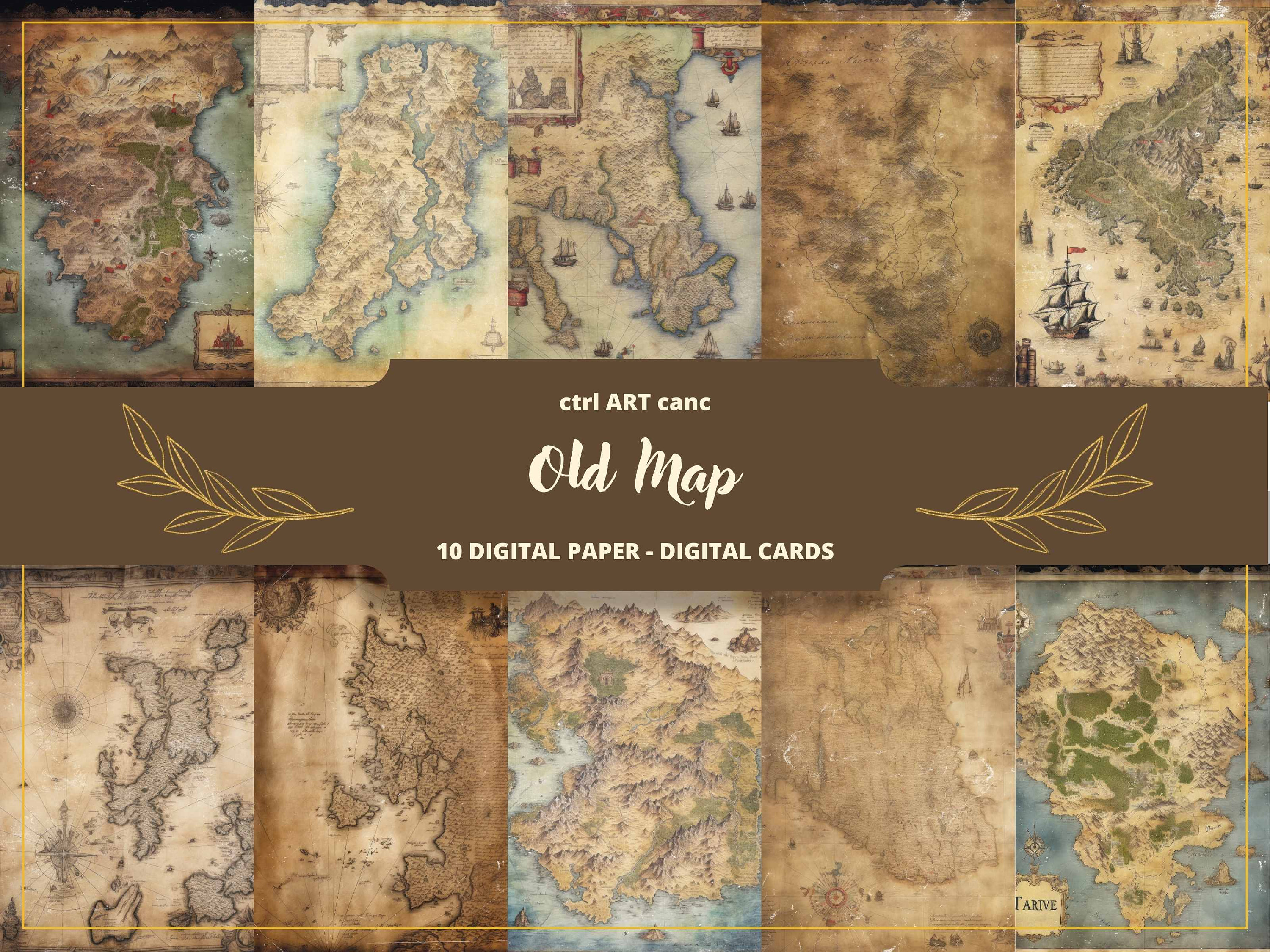 Scrapbook Paper Vintage Maps 8.5x11 20 Double Sided Craft Patterns: Travel  Map Sheets for Papercrafts, Album Scrapbook Cards, Travel Map Sheets for