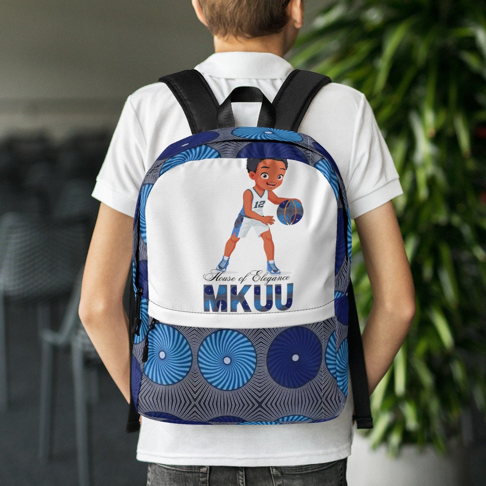 Swahili Backpack With Front Pocket - Etsy display picture 1