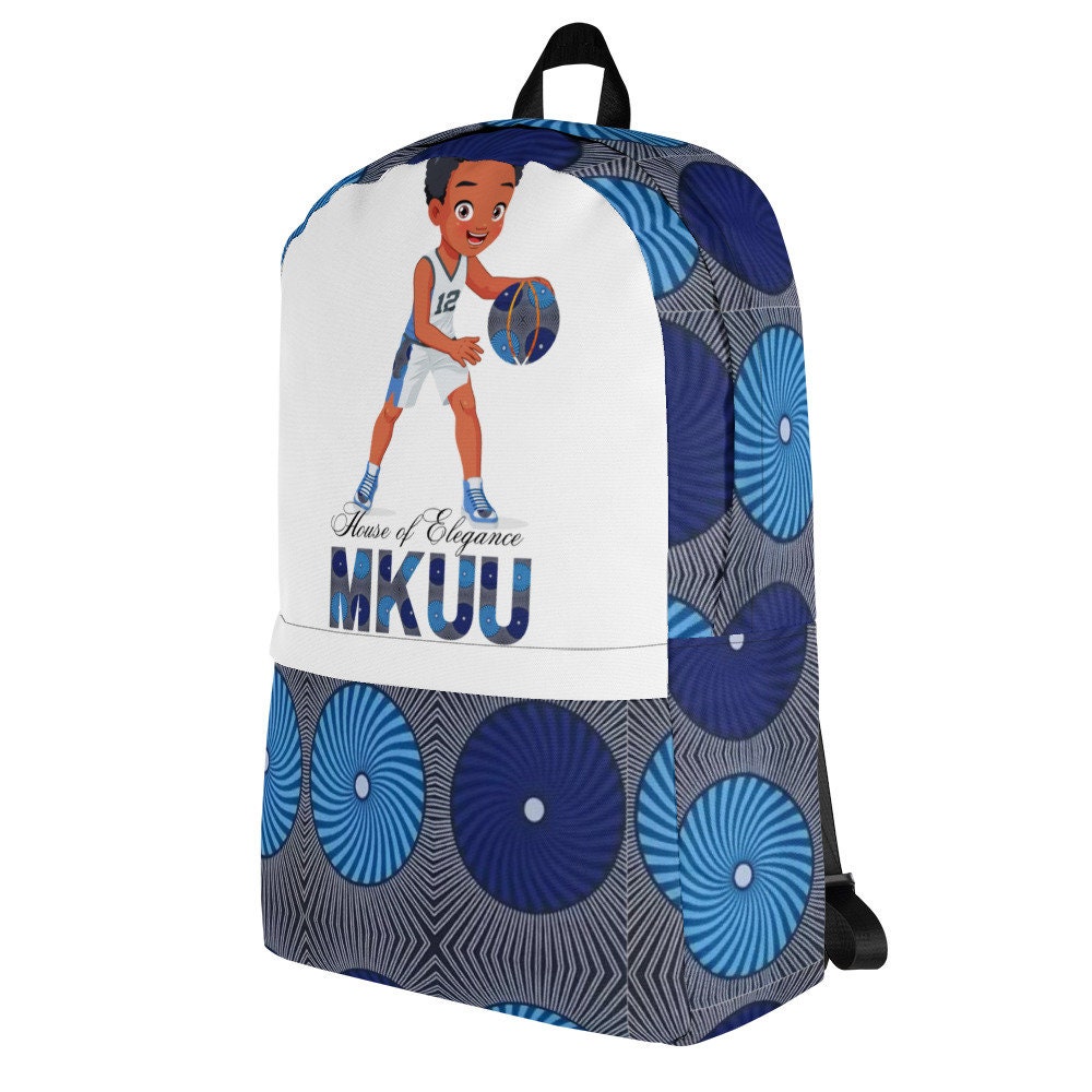 East African Swahili Backpack Swahili Backpack With Front Pocket - Etsy main image 3