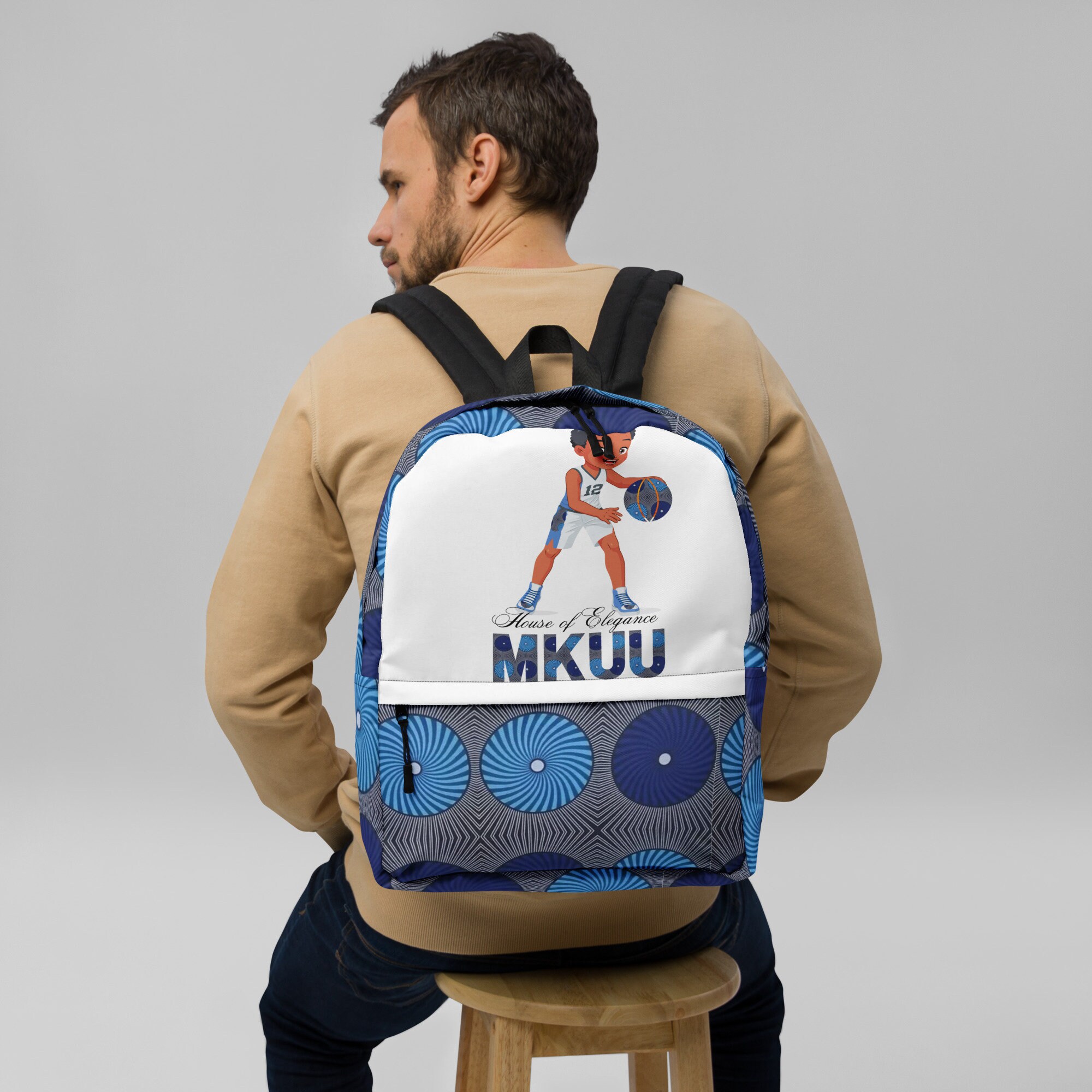 Swahili Backpack With Front Pocket - Etsy