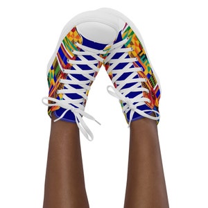 HE Kente high top Women’s shoes