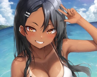 Nagatoro at the beach! - A5,A4, A3