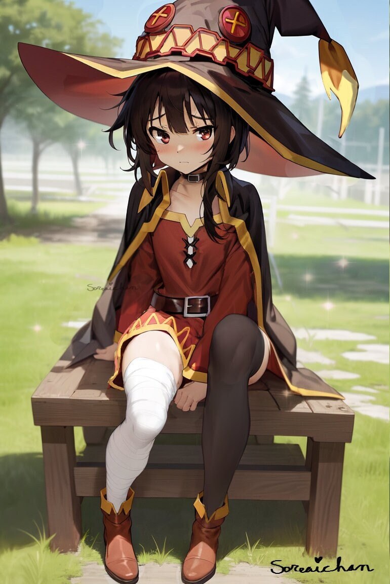 Megumin Konosuba Kono Subarashii Vintage Anime - Megumin Konosuba Kono  Subarashii Vintag - Pin