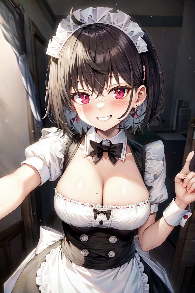 Anime maid hot