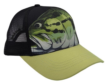 Casquettes cap fishing The Black Bass