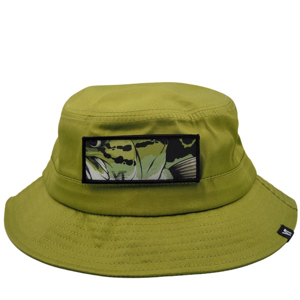 Bob Bucket Hat fishing – UPF50+ Green 100% rPET