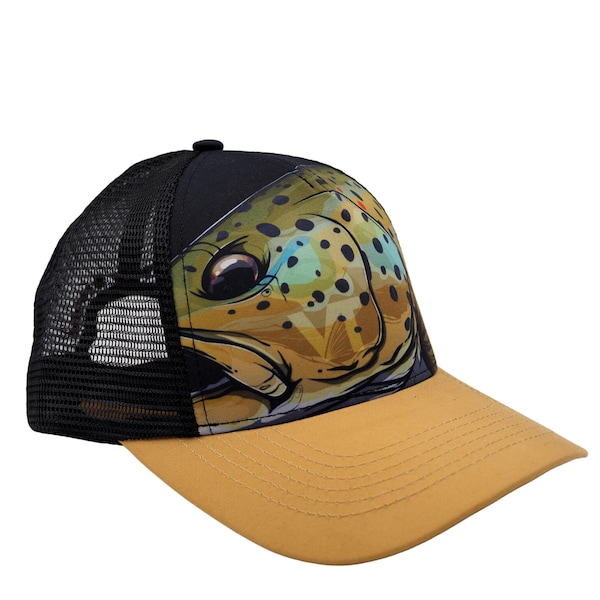 Casquette cap Fishing The Salmo Brown trout