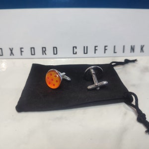 Dragon Ball Z 7 Star Cufflinks.