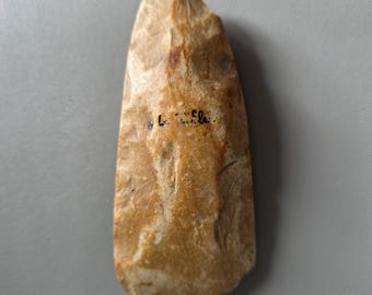 Neolithic Polished Axe Head from Le Tillet, Bougligny - France.