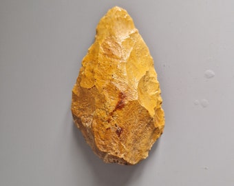 Museum Class Lower Palaeolithic Handaxe from Chardot, France.