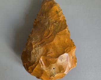 Beautiful Large British Lower Palaeolithic Handaxe. Hampshire- Britain. Acheulean Biface