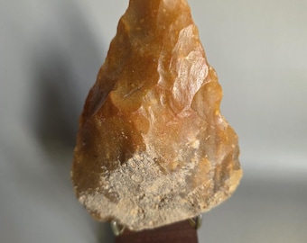 Exceptional Lower Palaeolithic Handaxe. Indre, Loire, Nantes - France.