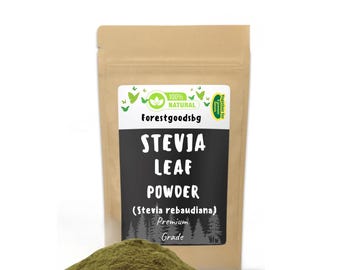 Organic Stevia Leaf Powder | Natural Sweetener | Zero Calorie Sugar Alternative | Stevia Rebaudiana | Keto Sweetener | Herbal Sweetener